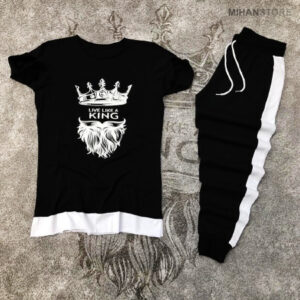 ست تی شرت و شلوار King King Clothing Set