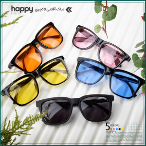 عینک آفتابی مدل HAPPY فوق العاده سبـک و قابل انعـطاف