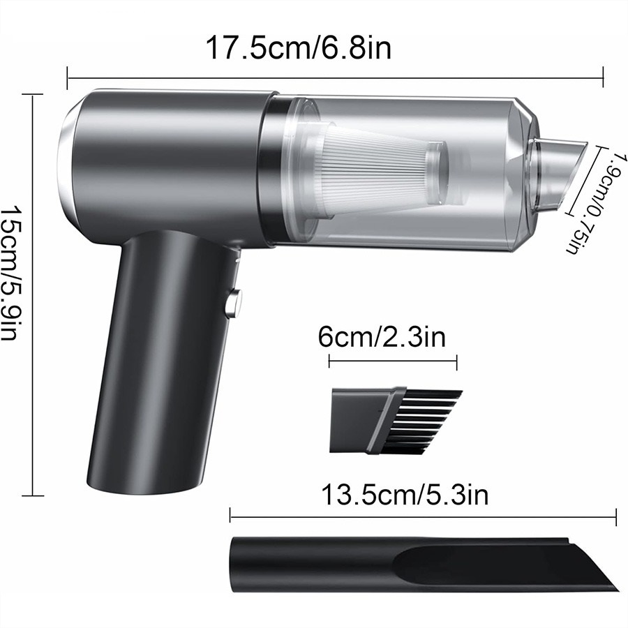 مینی جاروبرقی شارژی - تصویر 14