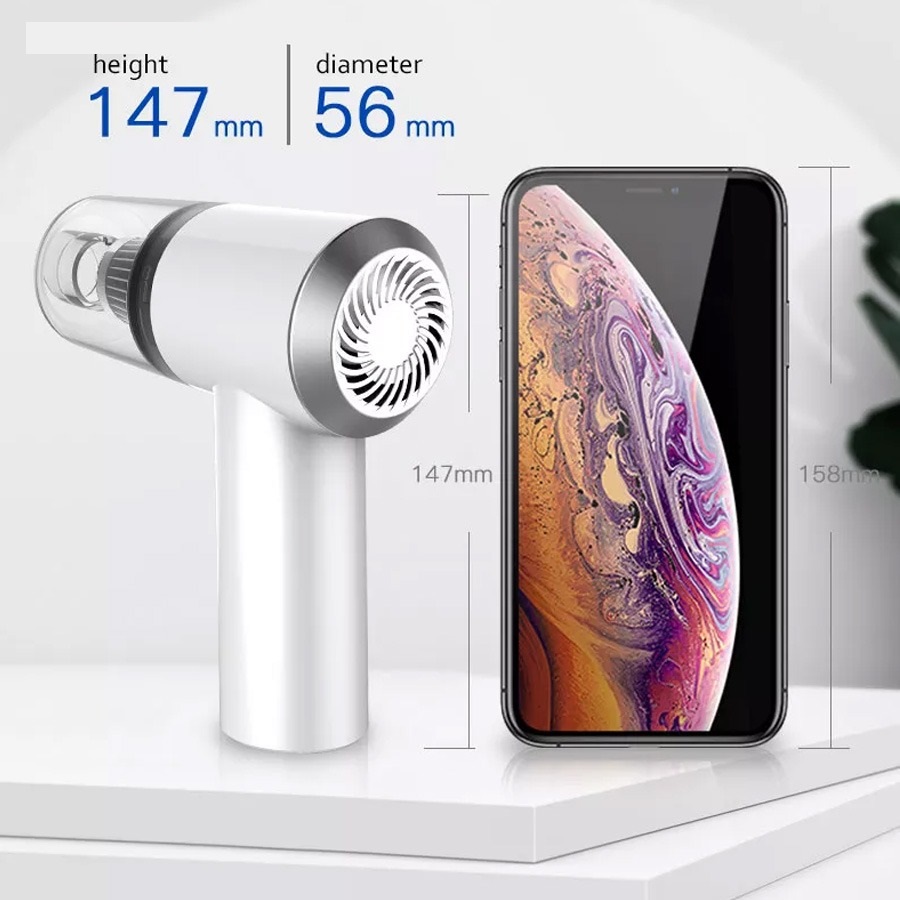 مینی جاروبرقی شارژی - تصویر 7