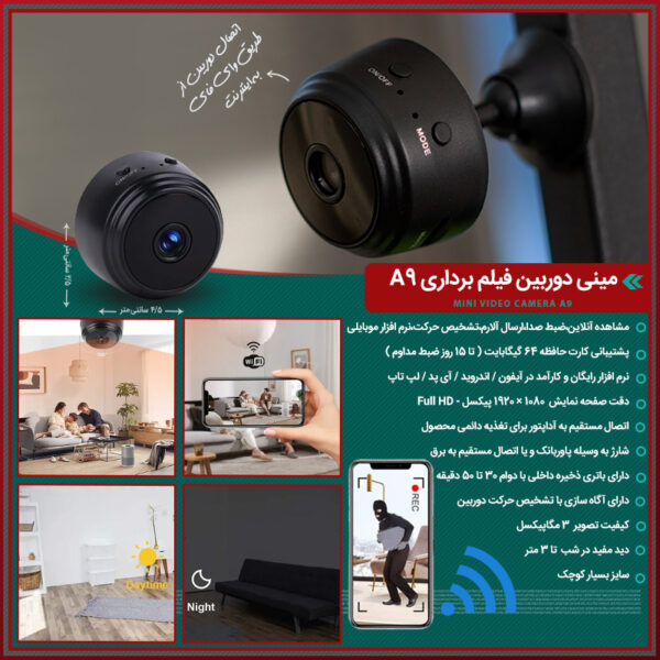 مینی دوربین فیلم برداری