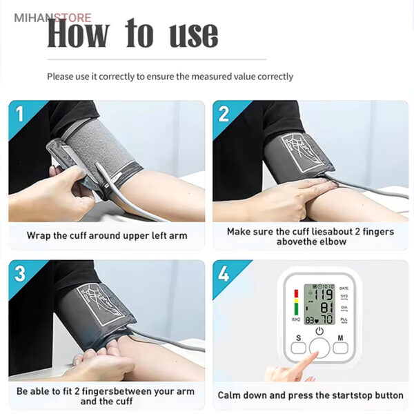 فشارسنج بازویی سخنگو Arm Style - تصویر 12