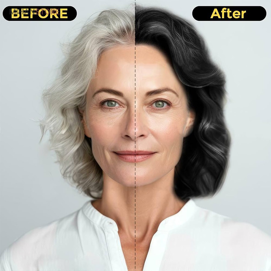 رفع سفیدی مو رنگ گیاهی - تصویر 6