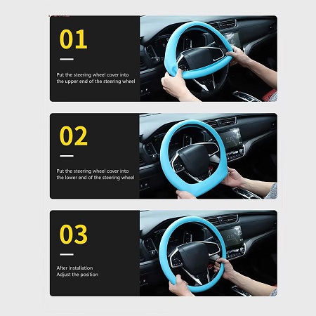 روکش فرمان سیلیکونی خودرو - تصویر 27