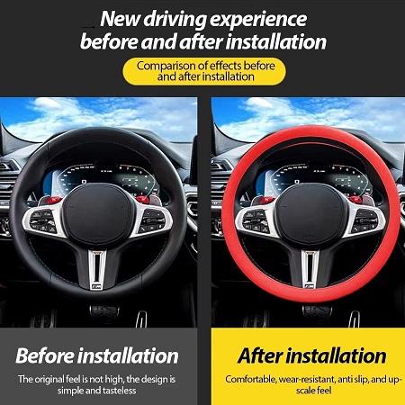 روکش فرمان سیلیکونی خودرو - تصویر 12