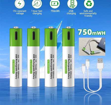 باطری قلمی قابل شارژ 4 عددی - تصویر 12