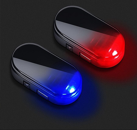 دزدگیر خورشیدی چشمک زن فیک