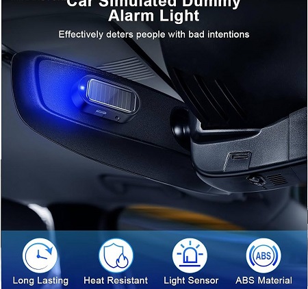 دزدگیر خورشیدی چشمک زن فیک - تصویر 5