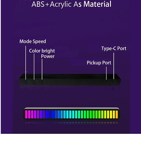 رقص نور هوشمند اکولایزر حساس به صدا - تصویر 11