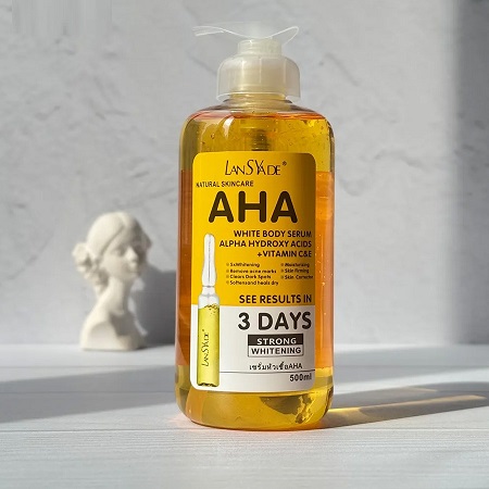 کرم روشن کننده پوست لنسیاد مدل AHA - تصویر 9