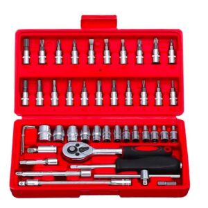 آچار بکس و پیچ گوشتی 46 پارچه