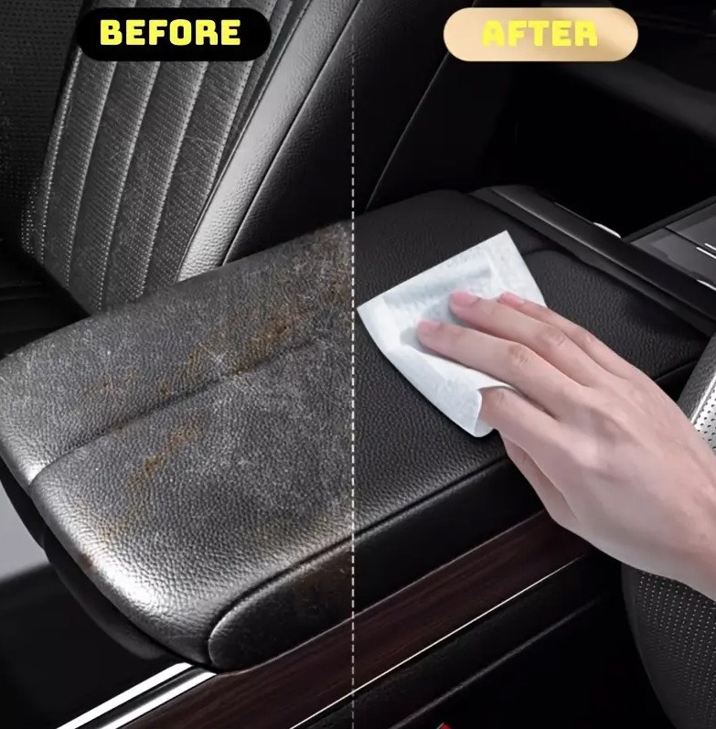 دستمال مرطوب چرم و خودرو 80 عددی - تصویر 3