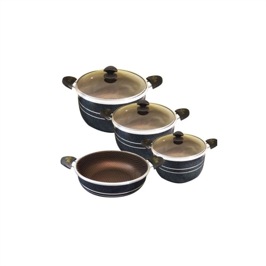 سرویس قابلمه و تابه لانه زنبوری 7 پارچه - تصویر 13