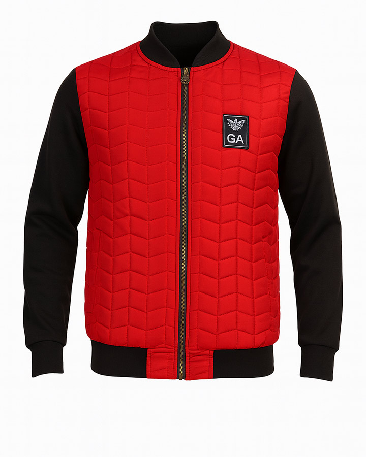 کاپشن مردانه مدل Bako رنگ قرمز