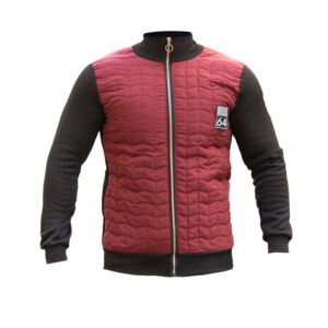 کاپشن مردانه مدل Bako رنگ زرشکی